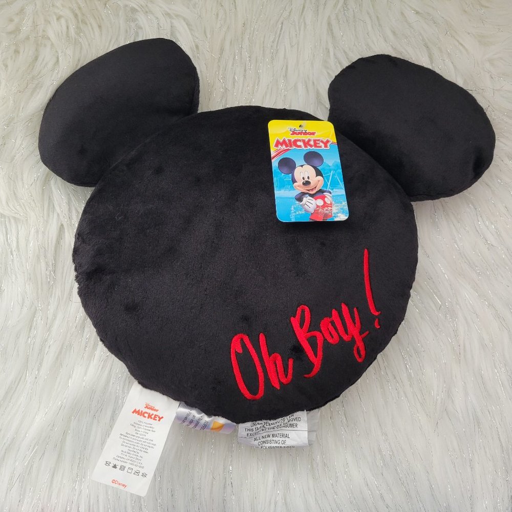 Mickey Mouse Head Shaped Decorative Pillow